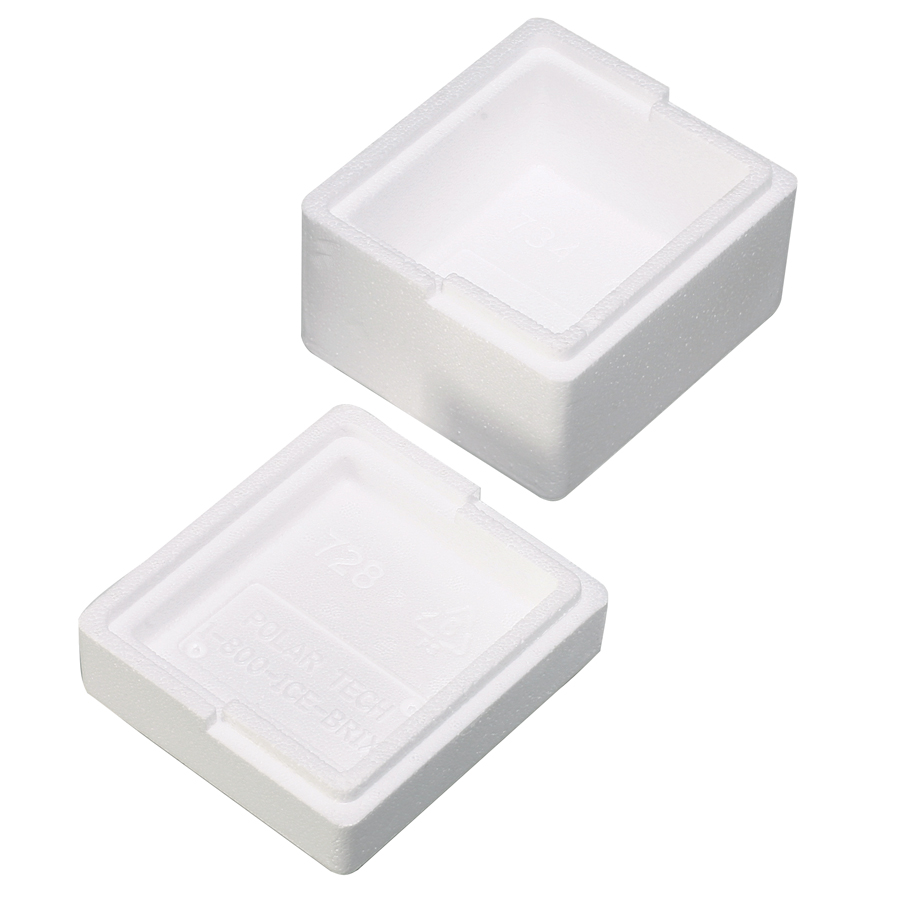  4 x 3.5 x 2.625" ID Small XM Bio-Mailer, 733 Foam Only