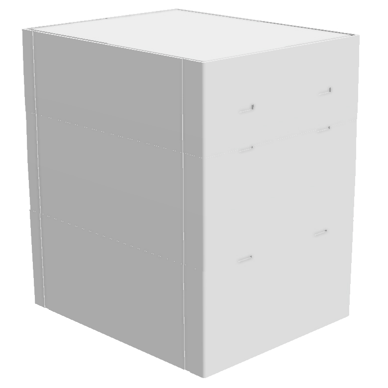 42¼ x 34½ x 30" ID, GE101 AM Foam Kit
