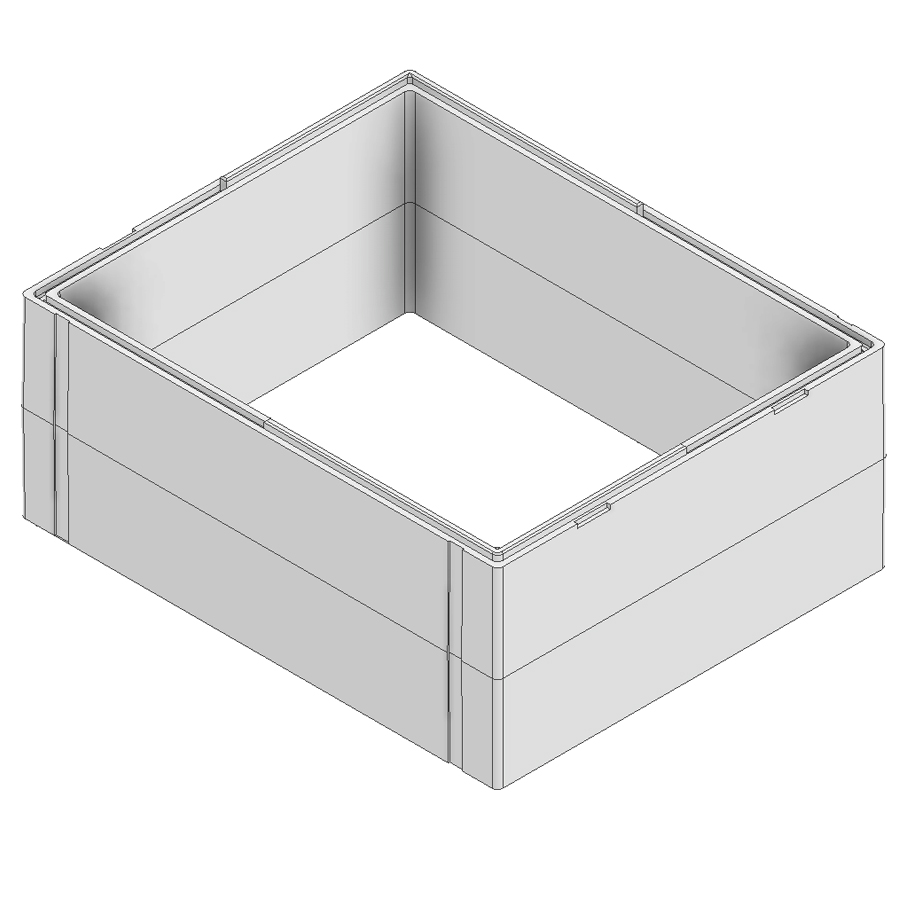 40¼ x 32 x 17½" ID, GE92 LGEC Large Extension Collar
