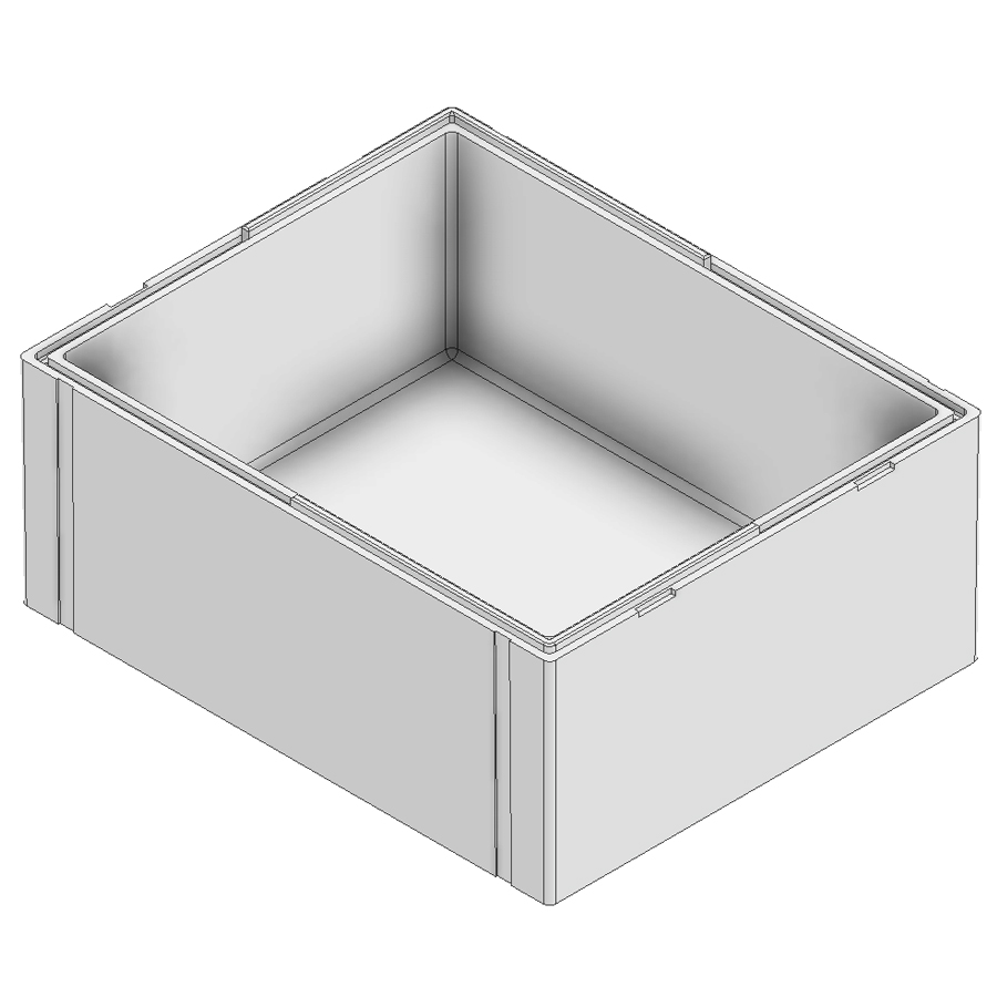 40¼ x 32 x 16¼" ID, GE92 LGLB Large Lid/Base