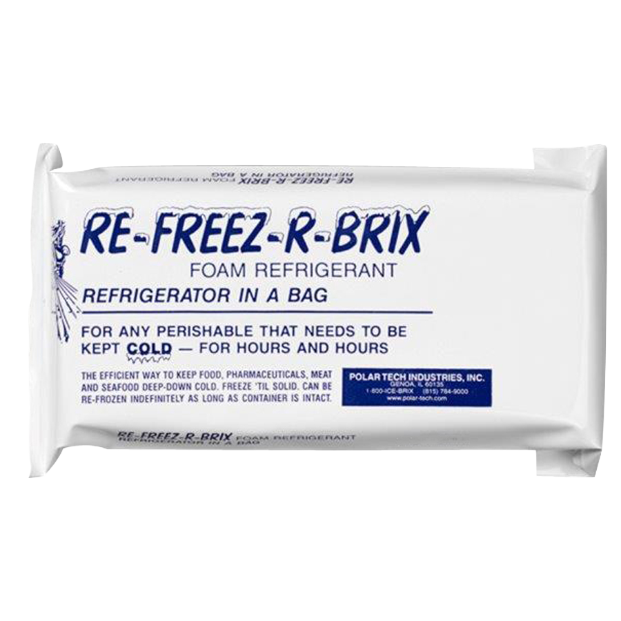 RE-FREEZ-R-BRIX rigid foam cold pack